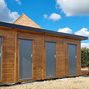 shower block building