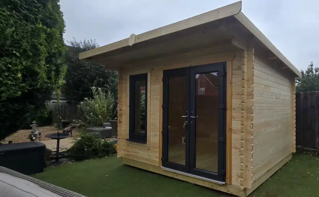 log cabin yoxall